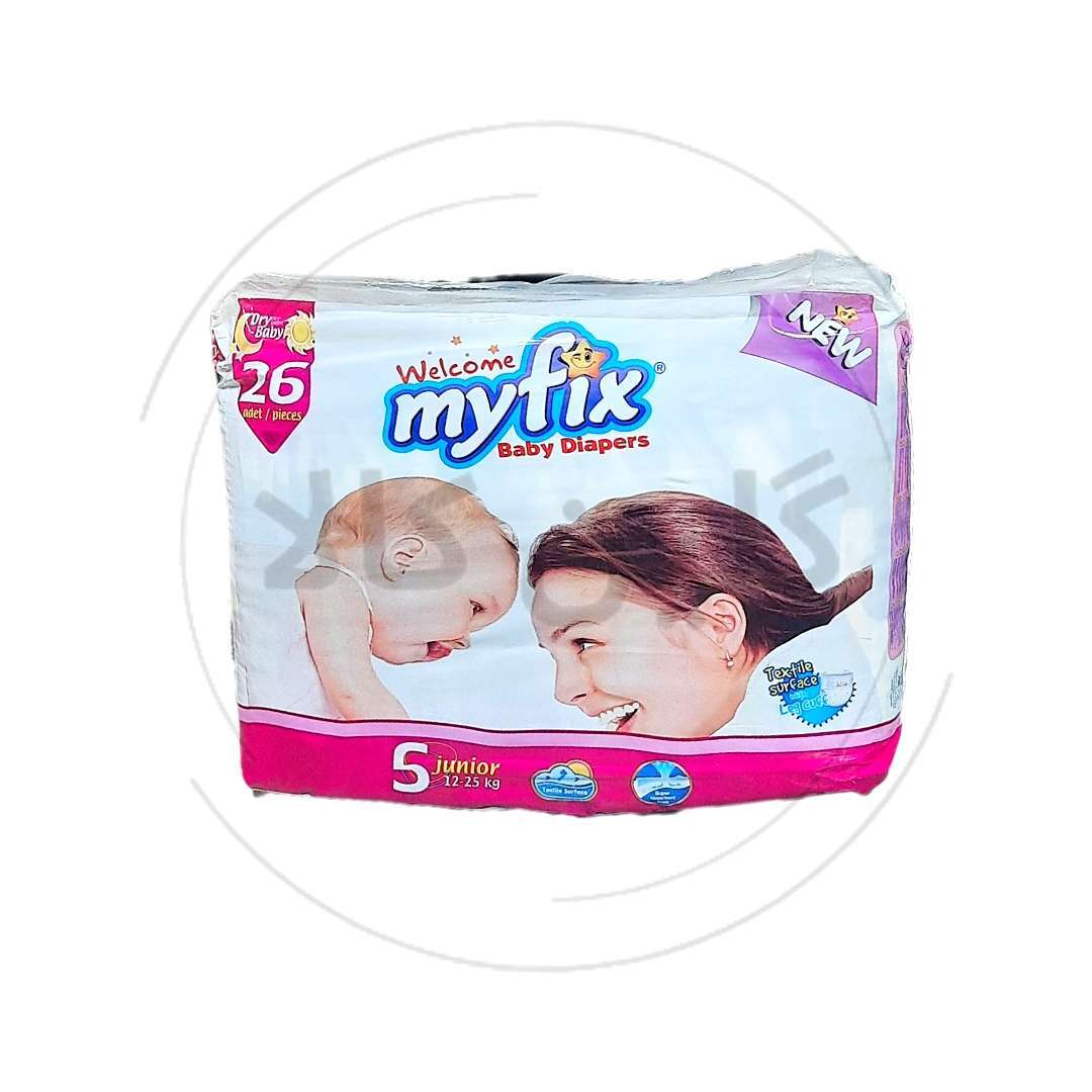  پوشک بچه مای فیکس سایز 5 