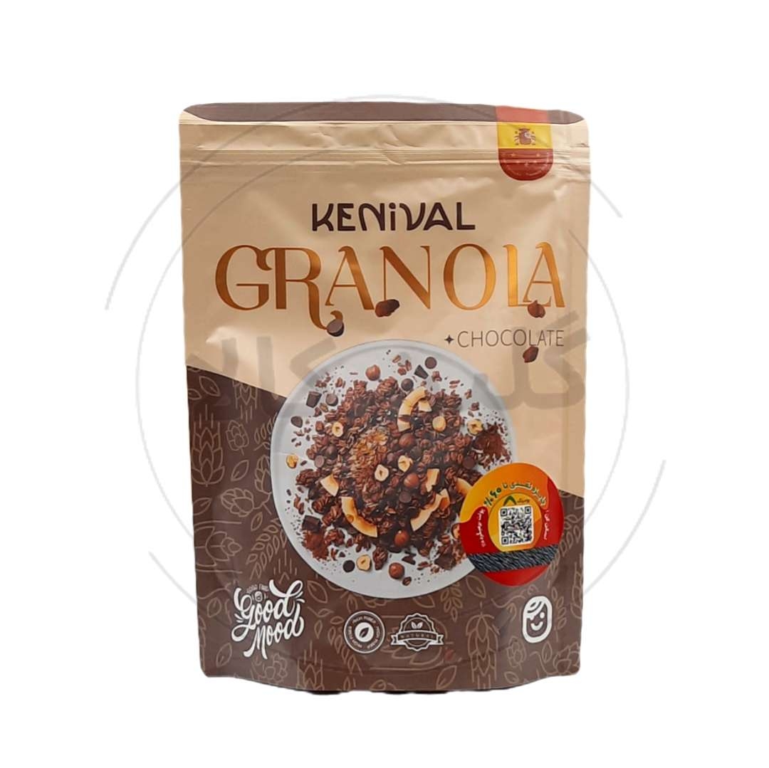 گرانولا شکلاتی رژیمی