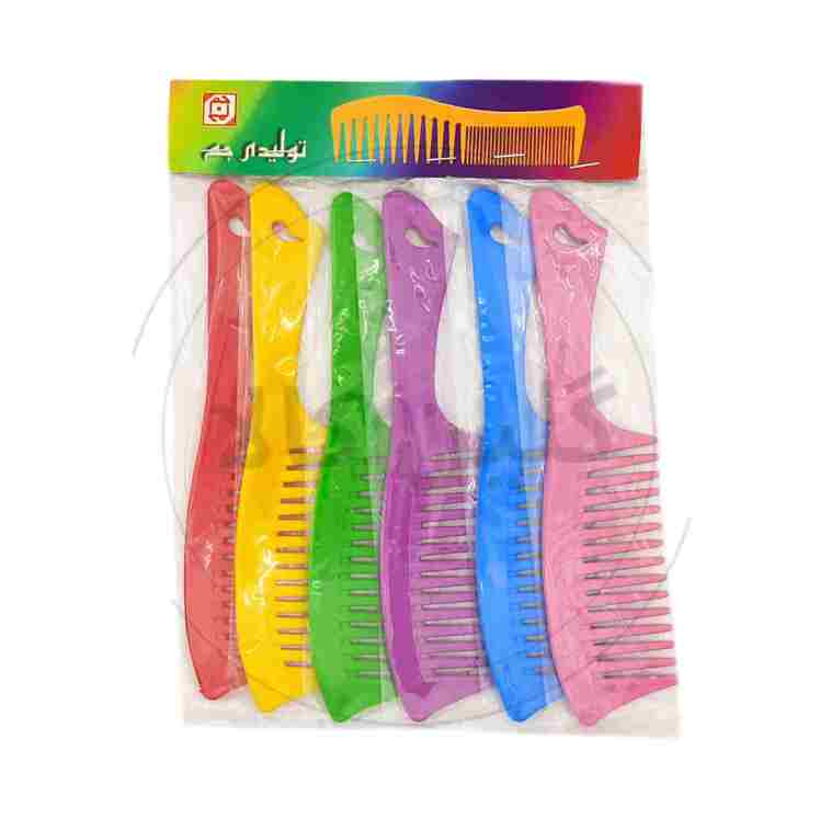 قیمت عمده شانه مو دانه درشت رنگی
