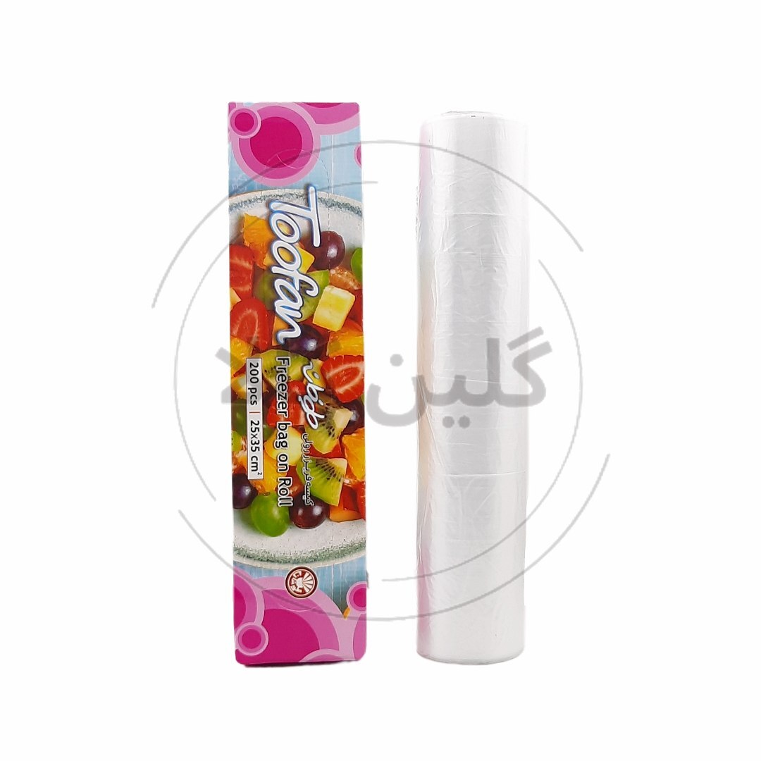  کیسه فریزر رولی طوفان 200 عددی 