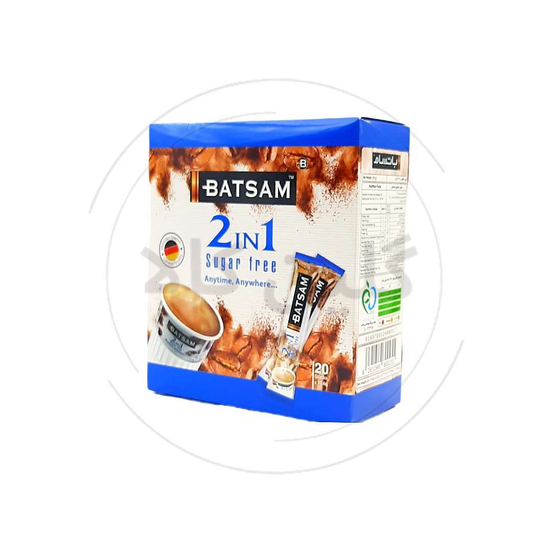  کافی میکس 2 در 1 باتسام بدون شکر 