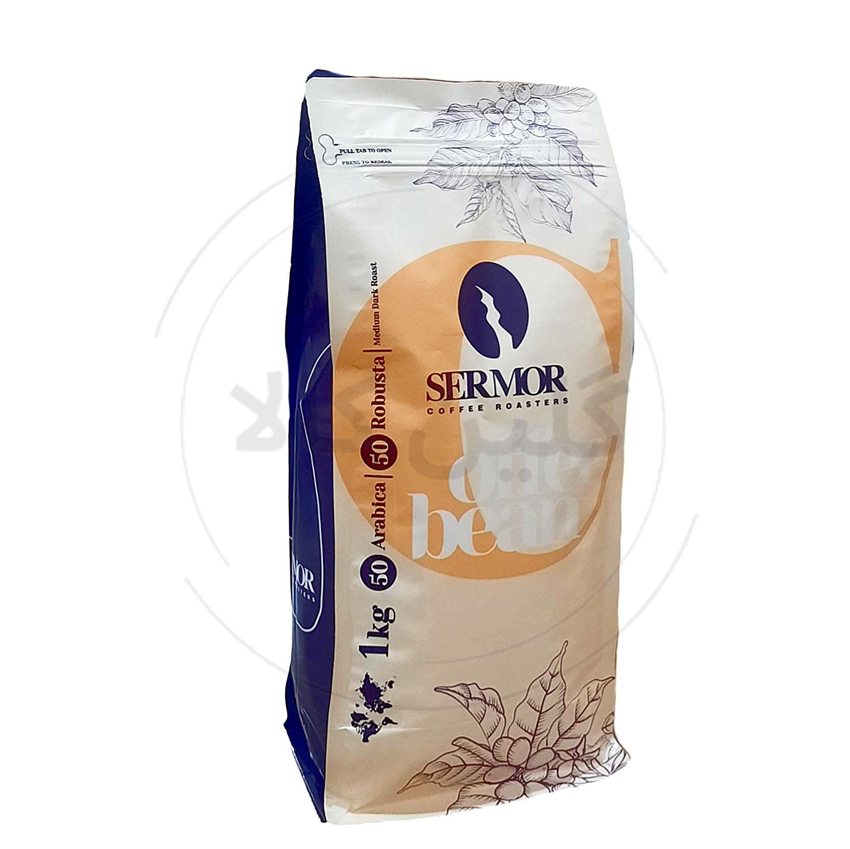  دانه قهوه 50 50 سرمور قیمت مناسب 